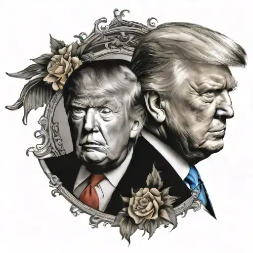 Trump tattoo design idea