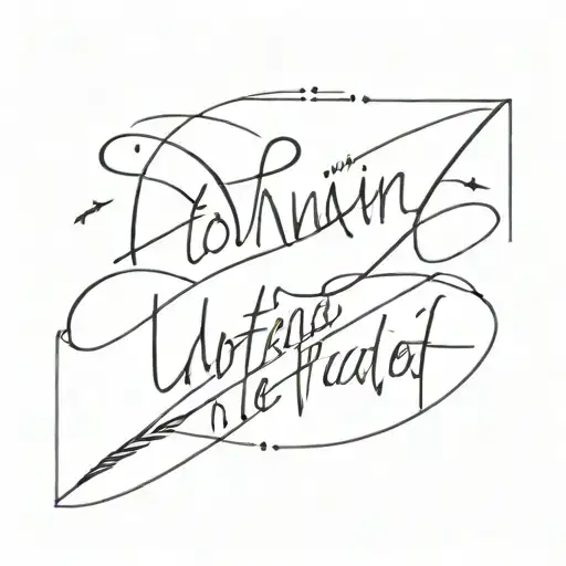 I remain undefeated tattoo design idea