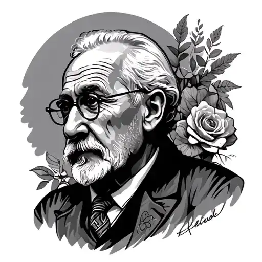 Grandfather Memorial tattoo design idea