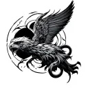 brave time strong tattoo design idea