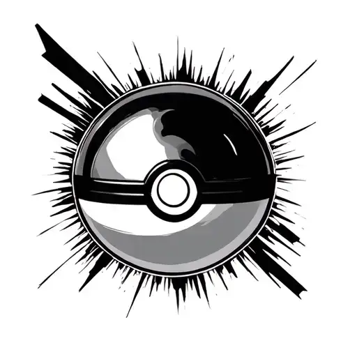 Pokeball tattoo design idea