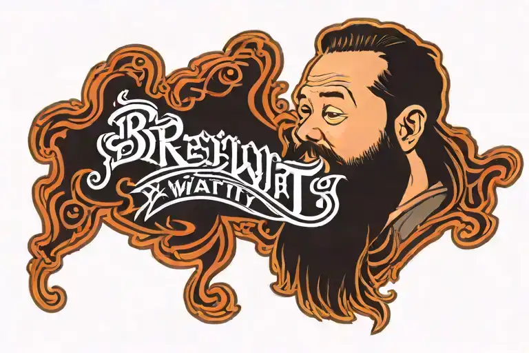 Tribute tattoo for Bray Wyatt Firefly Logo tattoo design idea