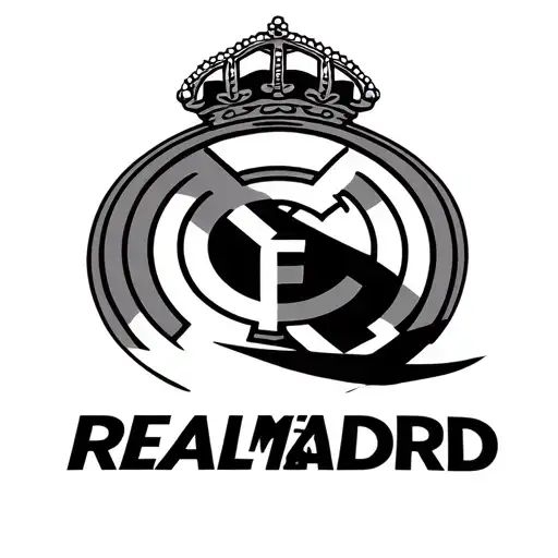 Real Madrid Logo tattoo design idea