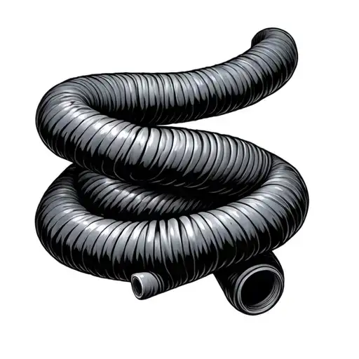 Rubber Hose tattoo design idea