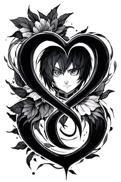 Gaara Love symbol tattoo design idea