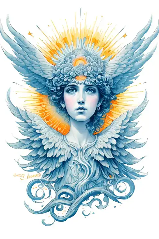 good heavens tattoo design idea