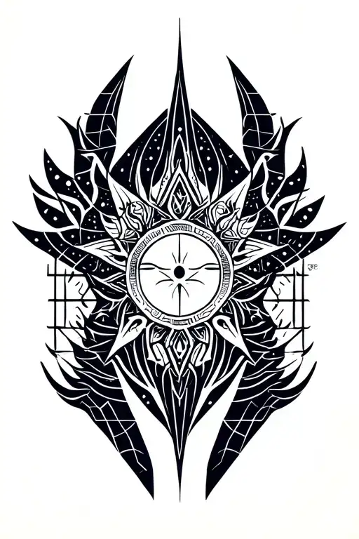 "Satyam" Aquarious zodiac tatto tattoo design idea