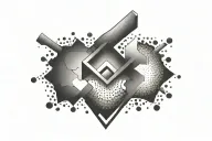 hammer tattoo design idea