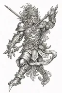 Polish mythology tattoo design idea