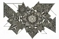 anger issues tattoo design idea