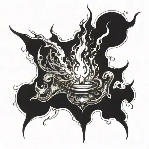  What is to give light must endure burning tattoo design idea