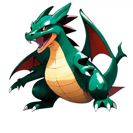 charizard japanese mcfc tattoo design idea