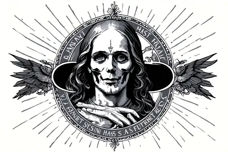 Every saint has a past - Every sinner has a future tattoo design idea