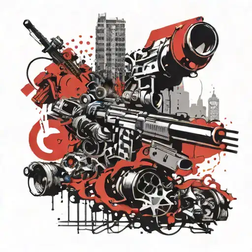 Metro 2033 tattoo design idea