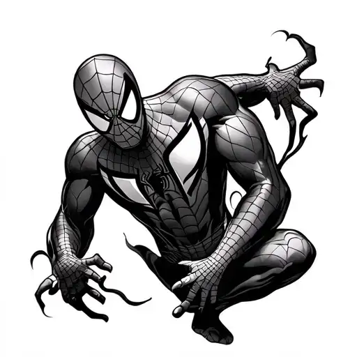 spiderman tattoo tattoo design idea