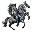 st George tattoo design idea