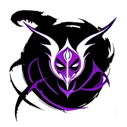 warhammer slaanesh symbol emperor's children tattoo design idea