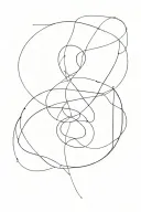 sonder / invisible string tattoo design idea