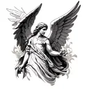 San Miguel archangel tattoo tattoo design idea