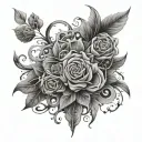 Biological tattoo design idea