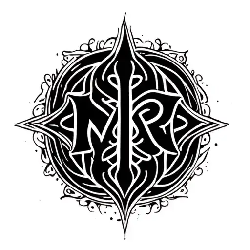 "Mara" Ambigram tattoo design idea