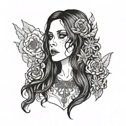 chelsea wolfe tattoo design idea