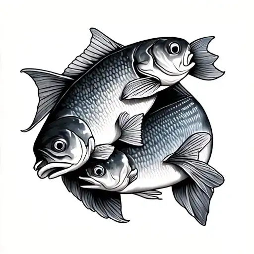 Loaves And Fishes tattoo design idea