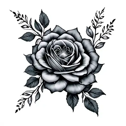 sister fork tattoo design idea