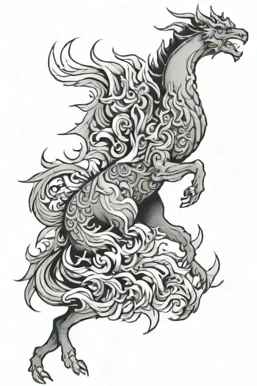 Kirin tattoo design idea