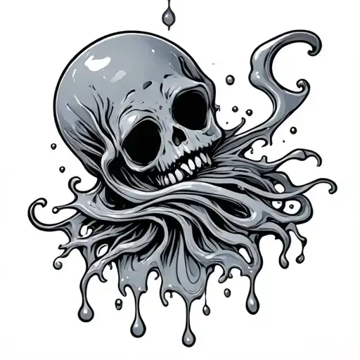slime tattoo design idea