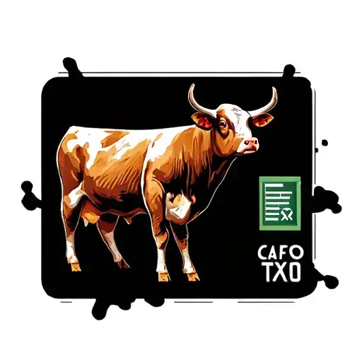 "CAFO" excel spreadsheet themed tattoo tattoo design idea