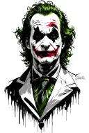 Joker Why So Serious tattoo design idea