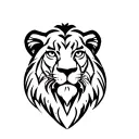 simba drawn tattoo design idea