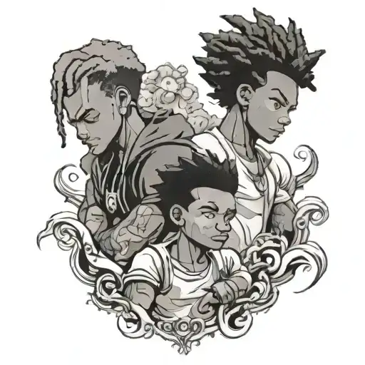 boondocks tattoo design idea