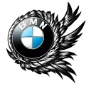 bmw logo tattoo design idea
