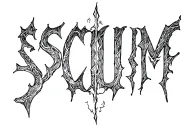 word "SCUM" tattoo design idea