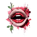 bbc slut tattoo design idea