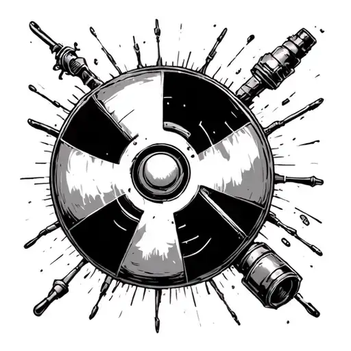 nuclear containment tattoo design idea