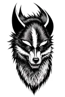 wolverine animal tattoo design idea