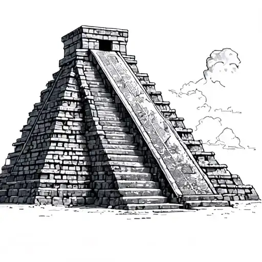 Ezio auditure from Florence in the Yucatan Peninsula in Mayan Temple in 1515 A.D tattoo design idea