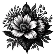 feb and march birth flower spine tattoo tattoo design idea