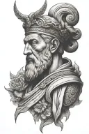 stoic tattoo design idea