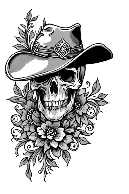 western filigree design tattoo design idea