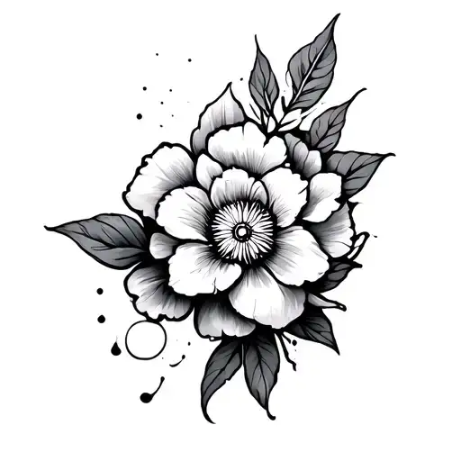 flash tattoo fine line art tattoo design idea