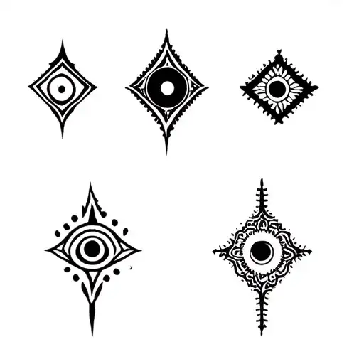 ould be their symbols of Mor Pankh, Veena, Gadda, And Trishul/Eye, need mountains and symbolism  tattoo design idea