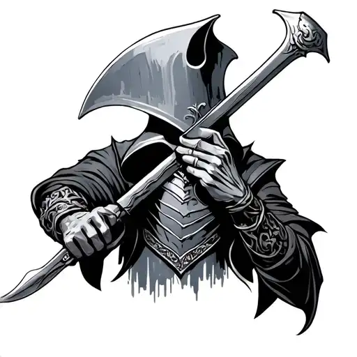 Executioner tattoo design idea