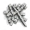 Crossword tattoo design idea