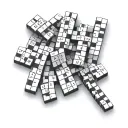 Crossword tattoo design idea