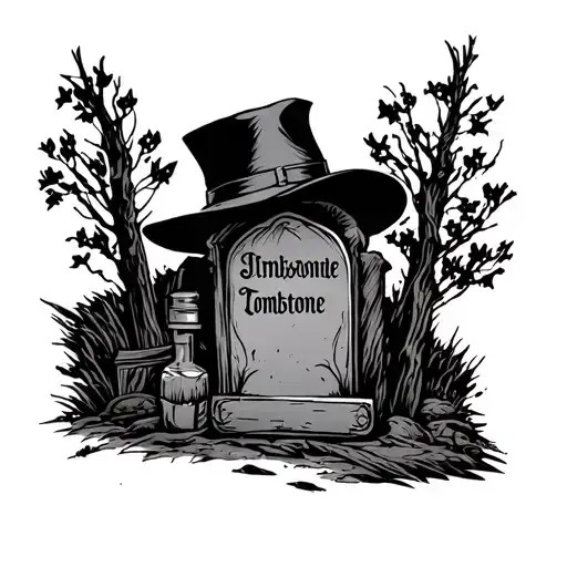 Tombstone Movie tattoo design idea