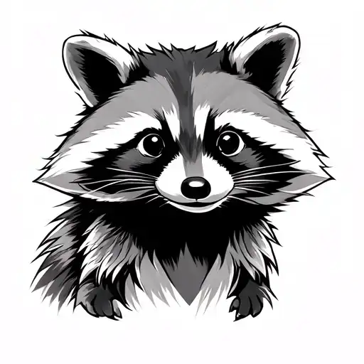 Rocket Racoon tattoo design idea